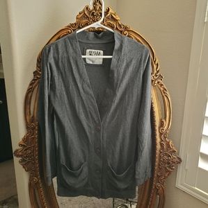 Basic Gray Cardigan